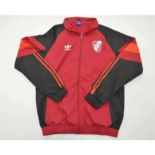 Veste Coupe-Vent River Plate Rouge & Noir 2026 - Vêtements de sport